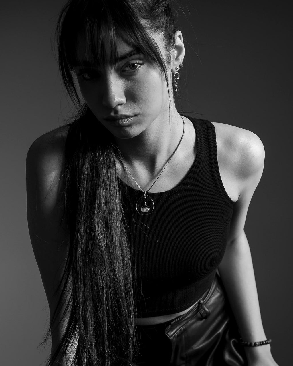 Line ribbed crop — editorial photograph 2