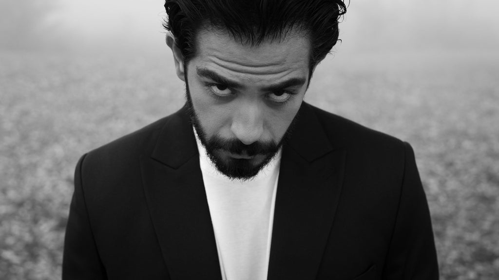 Margin tailored jacket — editorial photograph 1