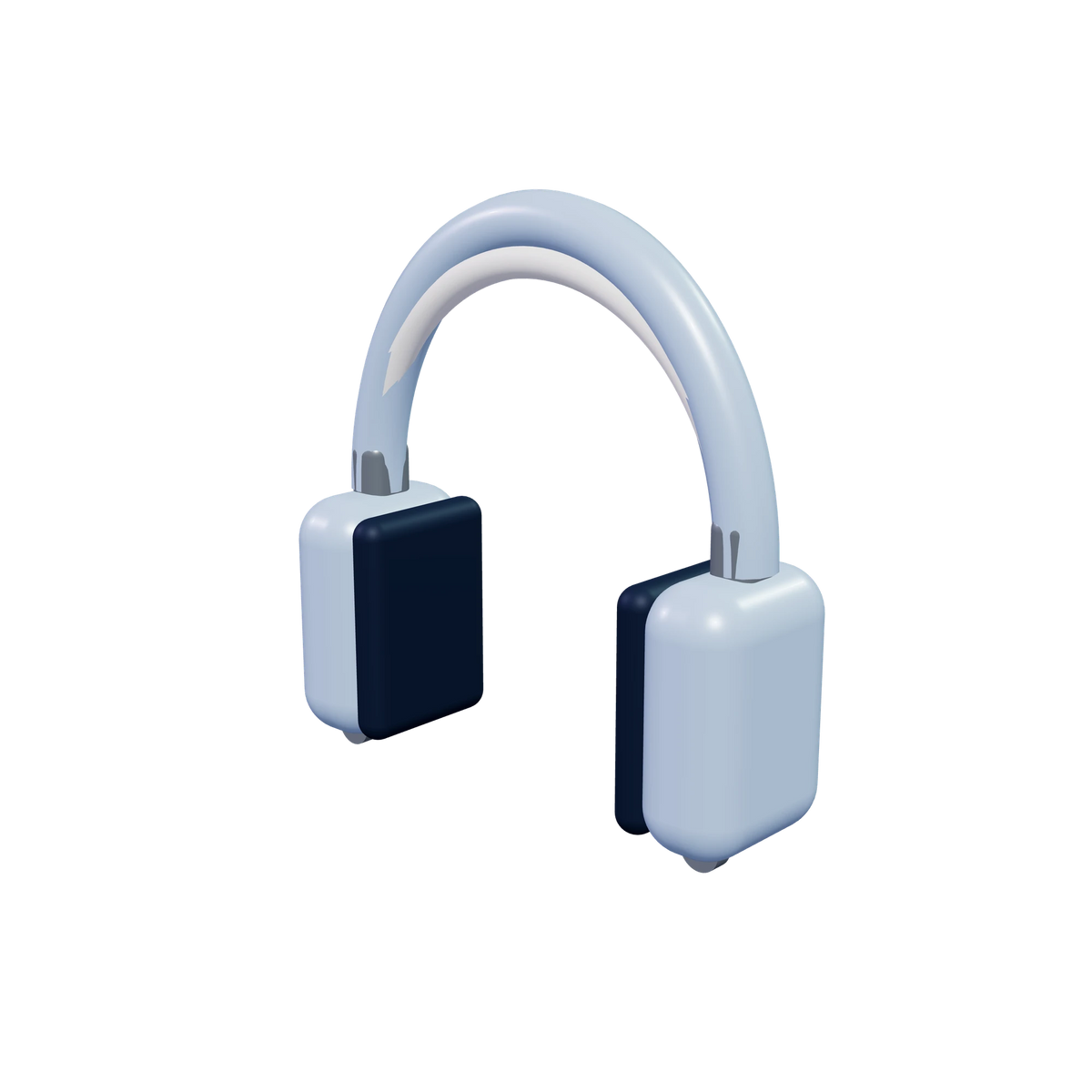 H1 Over-ear headphones / Glacier, three-quarter view