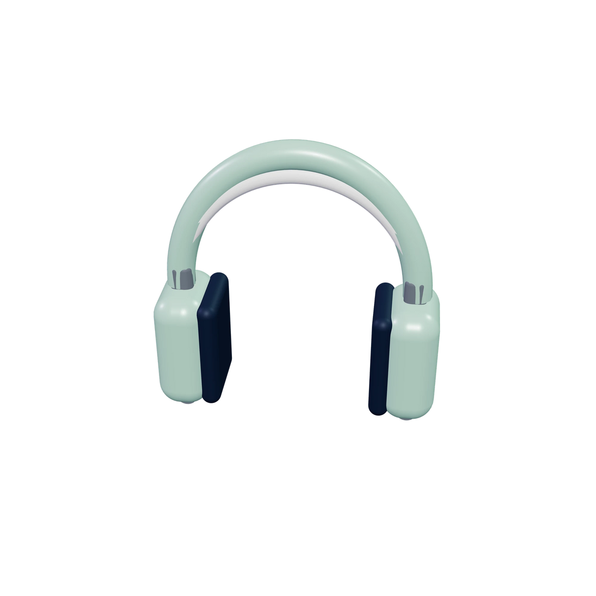 H1 Over-ear headphones / Pistachio, high-angle view