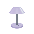 L1 Desk light / Lilac, three-quarter view