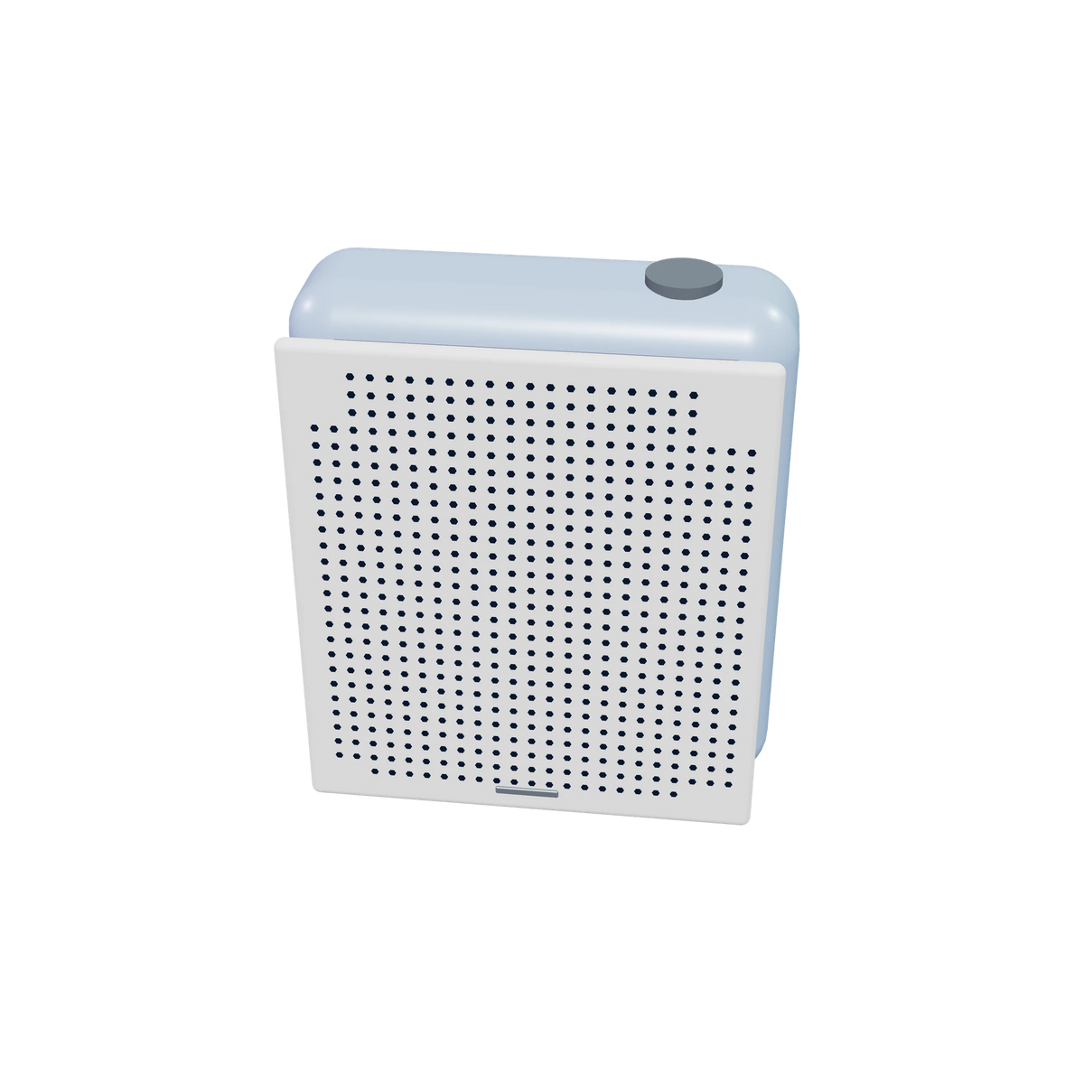 O1 Room speaker / Glacier, high-angle view