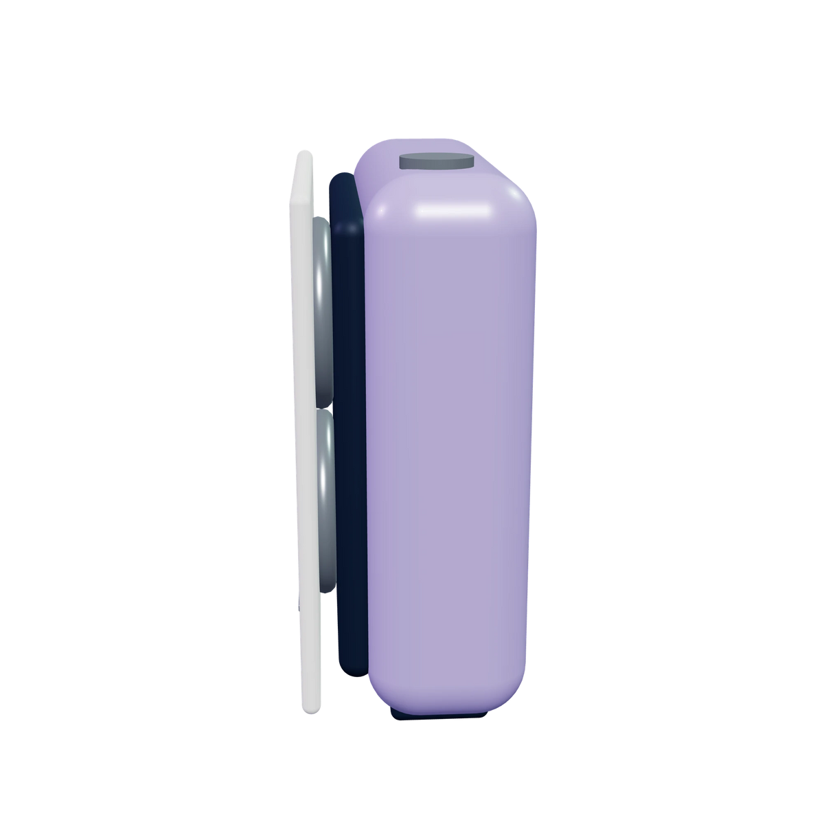 O1 Room speaker / Lilac, side view