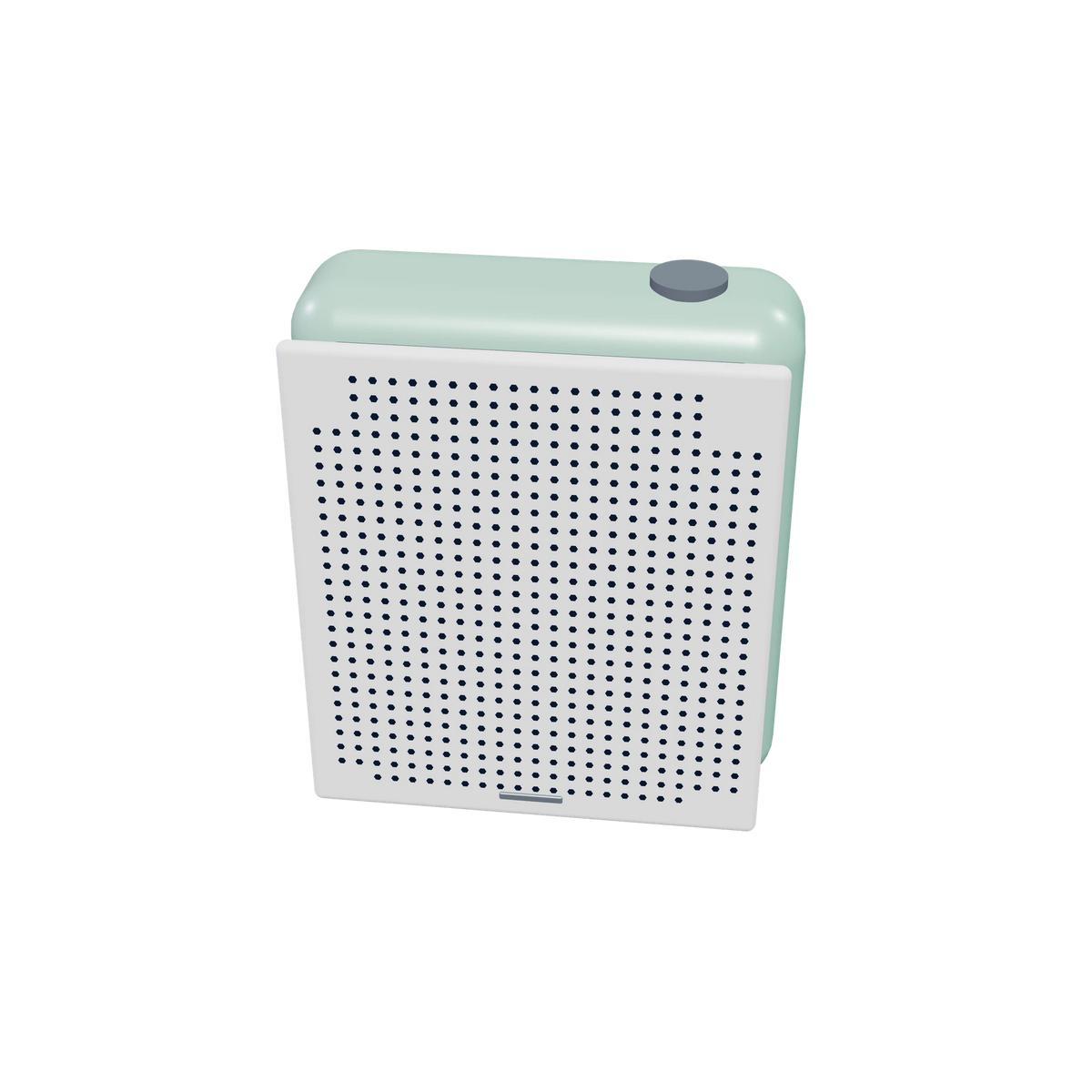 O1 Room speaker / Pistachio, high-angle view