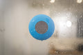 Blue Shower Speaker — Photographic Demo — photograph 1. Photo: Matthew Henry; https://www.shopify.com/stock-photos/photos/blue-shower-speaker. Photographic demo.