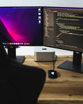 Desktop Monitor — Photographic Demo — photograph 1. Photo: AltumCode; https://unsplash.com/photos/a-computer-monitor-and-a-keyboard-g7UfI6Xsi7o. Photographic demo.