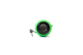 Green Plug Speaker — Photographic Demo — photograph 1. Photo: Matthew Henry; https://www.shopify.com/stock-photos/photos/plug-in-speaker. Photographic demo.