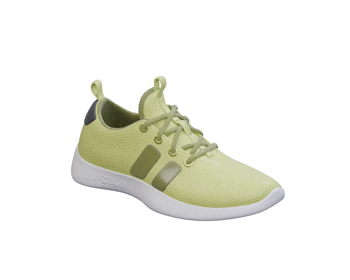 RF/01 — Electric Moss — three-quarter view
