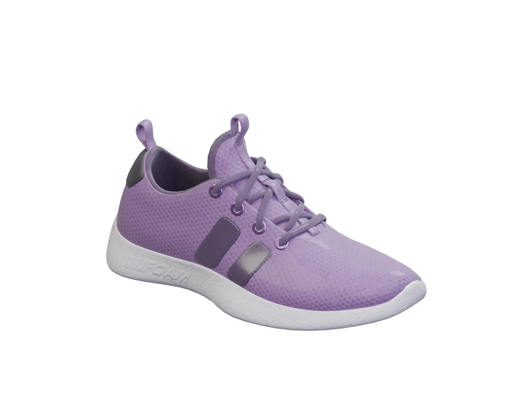 RF/01 — Plum Frequency — three-quarter view